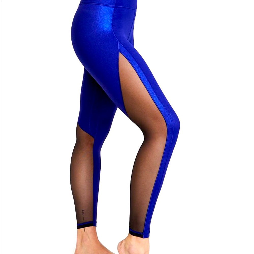 NWT Victoria’s Secret Mesh Leggings